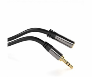 PREMIUMCORD prodlužovací kabel, Jack 3.5mm - Jack 3.5mm M...