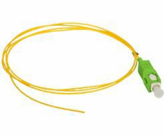 Alantec FOI-SCA-9SM-2 fibre optic adaptér SC/APC Green Ye...