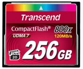 Transcend Compact Flash 256GB 800x