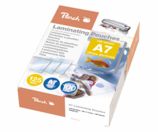 PEACH laminovacia fólia A7 Laminating Pouch (111x 80mm), ...