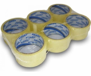 Packing Tape ACRYLIC SMART adhesive 48/66 6 pieces Transp...