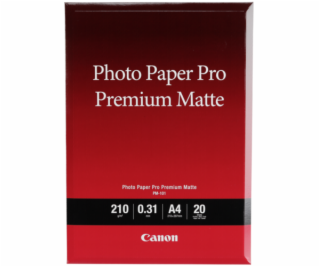 Canon fotopapír PM-101 A4 Premium Matte 210 g/m2 20 listů