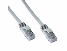 DATACOM Patch kabel UTP CAT6 1m plochý šedý