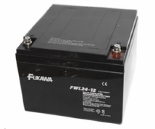 akumulátor FUKAWA FWL 24-12 (12V; 24Ah; závit M5; životno...