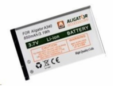 Aligator baterie A340/A310/A311/A320/V600 850 mAh