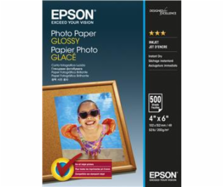 EPSON Photo Paper Glossy 10x15cm 500 listů