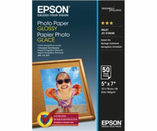 EPSON Photo Paper Glossy 13x18cm 50 listů