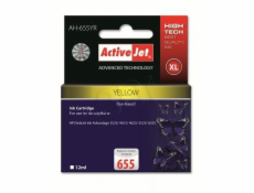 ActiveJet Ink cartridge HP 655 CZ112AE Premium Yellow 12 ml     AH-655YR