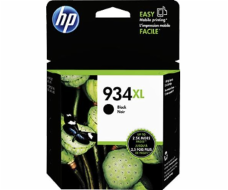 HP inkoustová kazeta 934XL černá C2P23AE originál