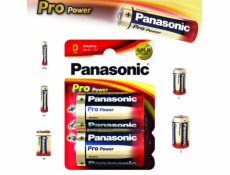 Alkalická baterie D Panasonic Pro Power LR20 2ks