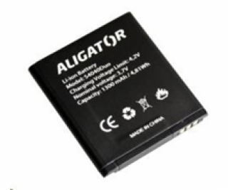 Aligator baterie S4040 DUO, Li-Ion 1300 mAh, originální