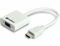 SANDBERG 508-69 Sandberg konvertor HDMI > VGA, bílý