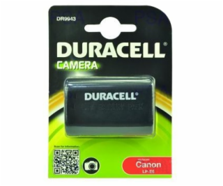 DURACELL Baterie - DR9943 pro Canon LP-E6, černá, 1400 mA...