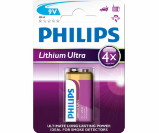 Philips baterie 9V Ultra lithium 