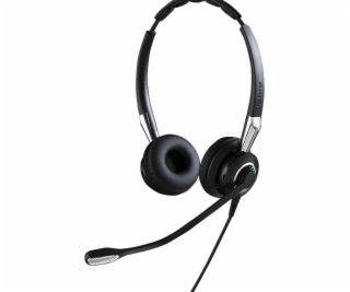 Jabra BIZ 2400 II/Stereo/QD/Drát/Černá-stříbrná