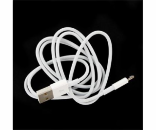 MD819 iPhone Lightning Datový Kabel White 2m (Bulk)