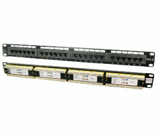 LOGILINK NP0004 LOGILINK - Patch panel UTP CAT6 24-porty ...