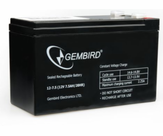 Baterie Gembird 12V / 7Ah (BAT-12V7,5AH)