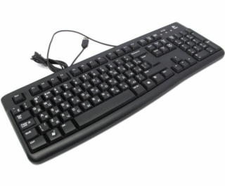 Klawiatura Logitech K120 Przewodowa Czarna RU (920-002522)