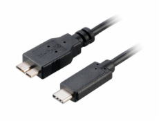 AKASA - USB 3.1 typ C na mikro B adaptér - 100 cm