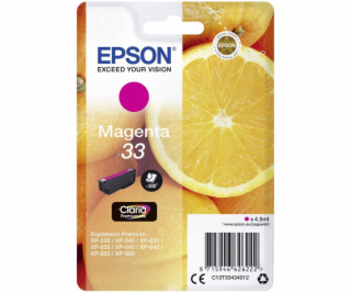 EPSON cartridge T3343 magenta (pomeranč)