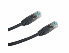 DATACOM Patch cord UTP CAT5E 1,5m černý