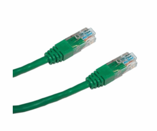 DATACOM Patch cord UTP CAT5E 1,5m zelený