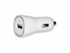 TECHLY 305298 Car USB charger 5V 2.4A. 12/24V. high-power. white