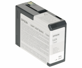 Epson ink cartridge light light black T 580  80 ml       ...