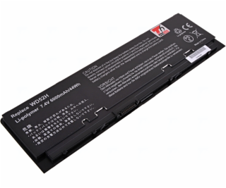 Baterie T6 power Dell Latitude E7240, E7250, 6000mAh, 44W...