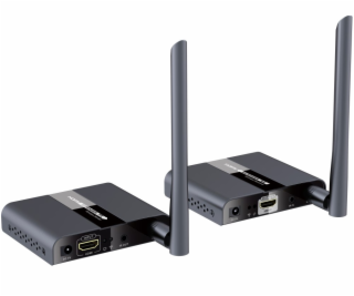 PremiumCord HDMI Wireless extender na 50m, pásmo 5.8GHz