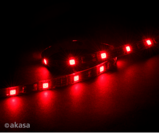 AKASA LED pásek Vegas M / AK-LD05-50RD / 15x LED / 10x ma...