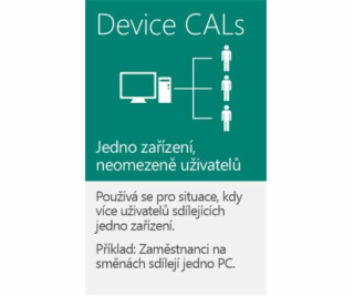 MS OEM Windows Server CAL 2016 EN 1pk 5 Device CAL