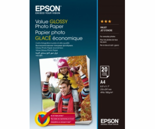 EPSON Value Glossy Photo Paper A4 20 sheet