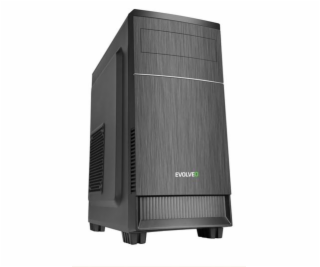 EVOLVEO M1, case mATX, 2x USB2.0 / 1x USB3.0 / 2x 120mm L...