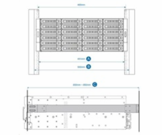 QNAP Rail kit -  RAIL-A03-57