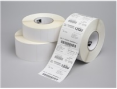 Label, Polyester, 76x25mm; Thermal Transfer, Z-Ultimate 3000T White, Permanent Adhesive, 76mm Core