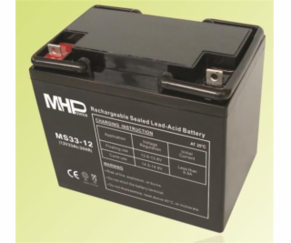 Baterie MHPower MS33-12 VRLA AGM 12V/33Ah 