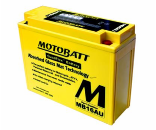 Baterie Motobatt MB16AU pro motocykly (20,5Ah, 12V, 2 výv...