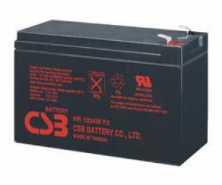 CSB Náhradné batérie 12V - 9Ah HR1234W F2 - kompatibilné ...