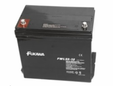 akumulátor FUKAWA FWL 55-12 (12V; 55Ah; závit M6; životnost 10let)