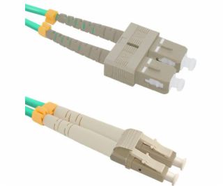 Qoltec Optic Patchcord LC / UPC - SC / UPC MM 50/125 OM4 ...