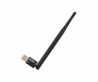 QOLTEC 57001 Qoltec Wi-Fi USB Bezdrátový adaptér s antenou