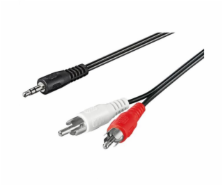 TECHLY 504402 Audio stereo cable Jack 3.5mm to 2x RCA M/M...