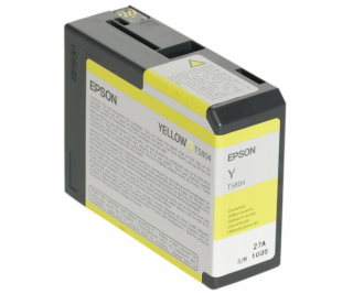 Epson ink cartridge yellow T 580  80 ml              T 5804