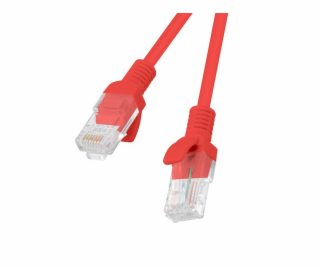 Lanberg Patchcord, Cat6, nieekranowany, 1m, czerwony (PCU...