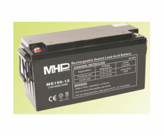 Baterie MHPower MS150-12 VRLA AGM 12V/150Ah 