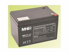 Pb akumulátor MHPower VRLA AGM 12V/12Ah (MS12-12)