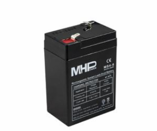 Baterie MHPower MS4-6 VRLA AGM 6 V / 4 Ah 