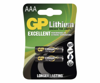 GP AAA Lithium lithiová - 2 ks